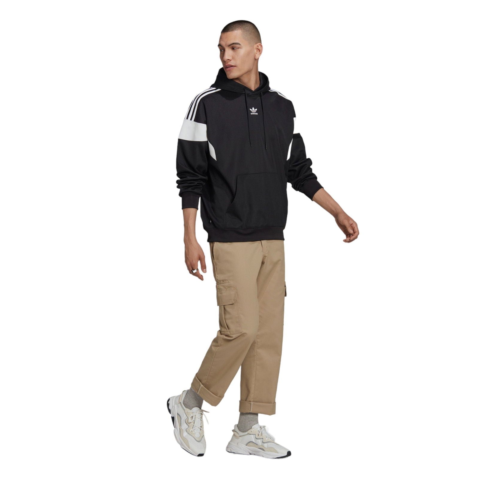 adidas Originals Adicolor Originals Challenger Hoodie - Black - ViaductClothing -  -  