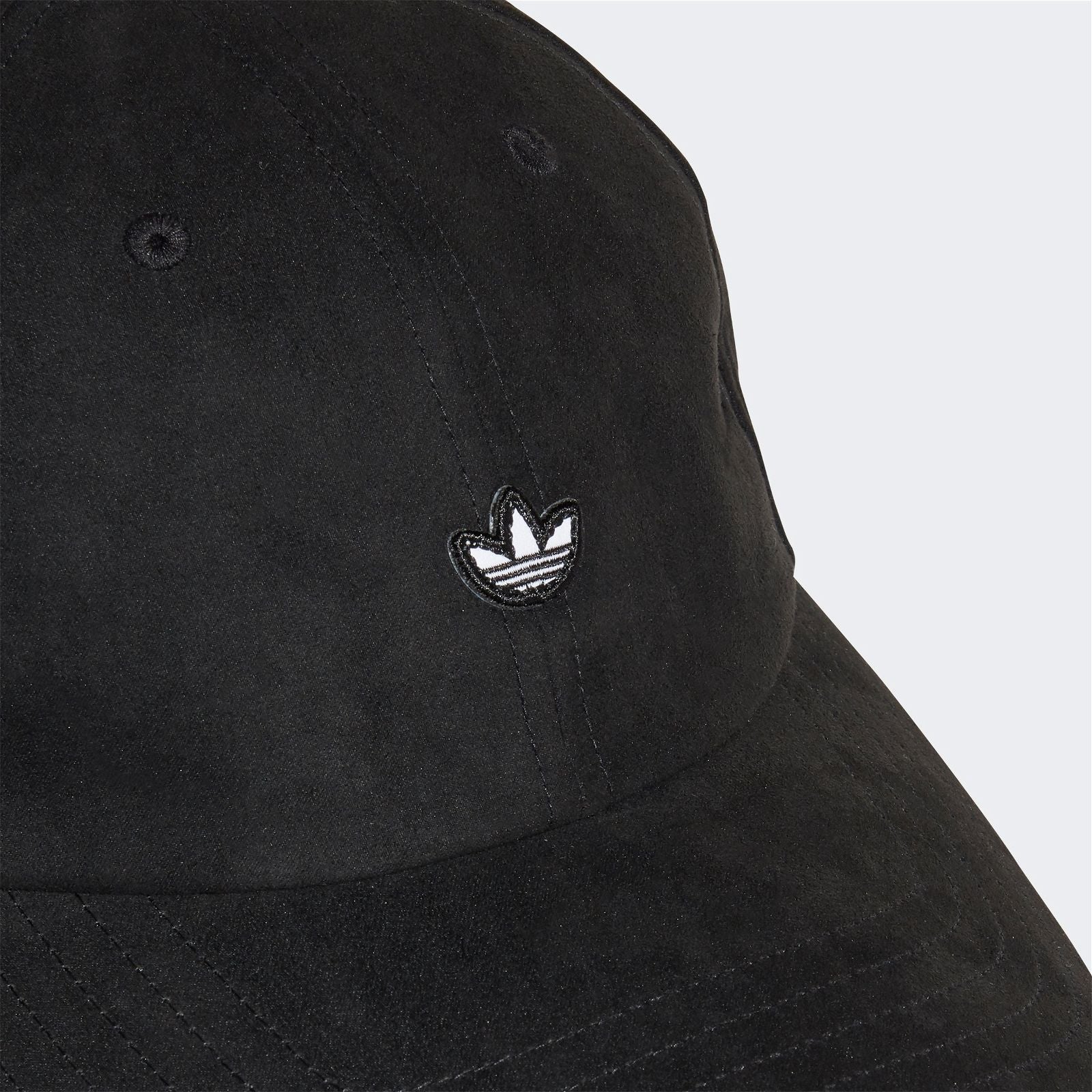 adidas Originals Adicolor Premium Essentials Suede Cap - Black - ViaductClothing -  -  