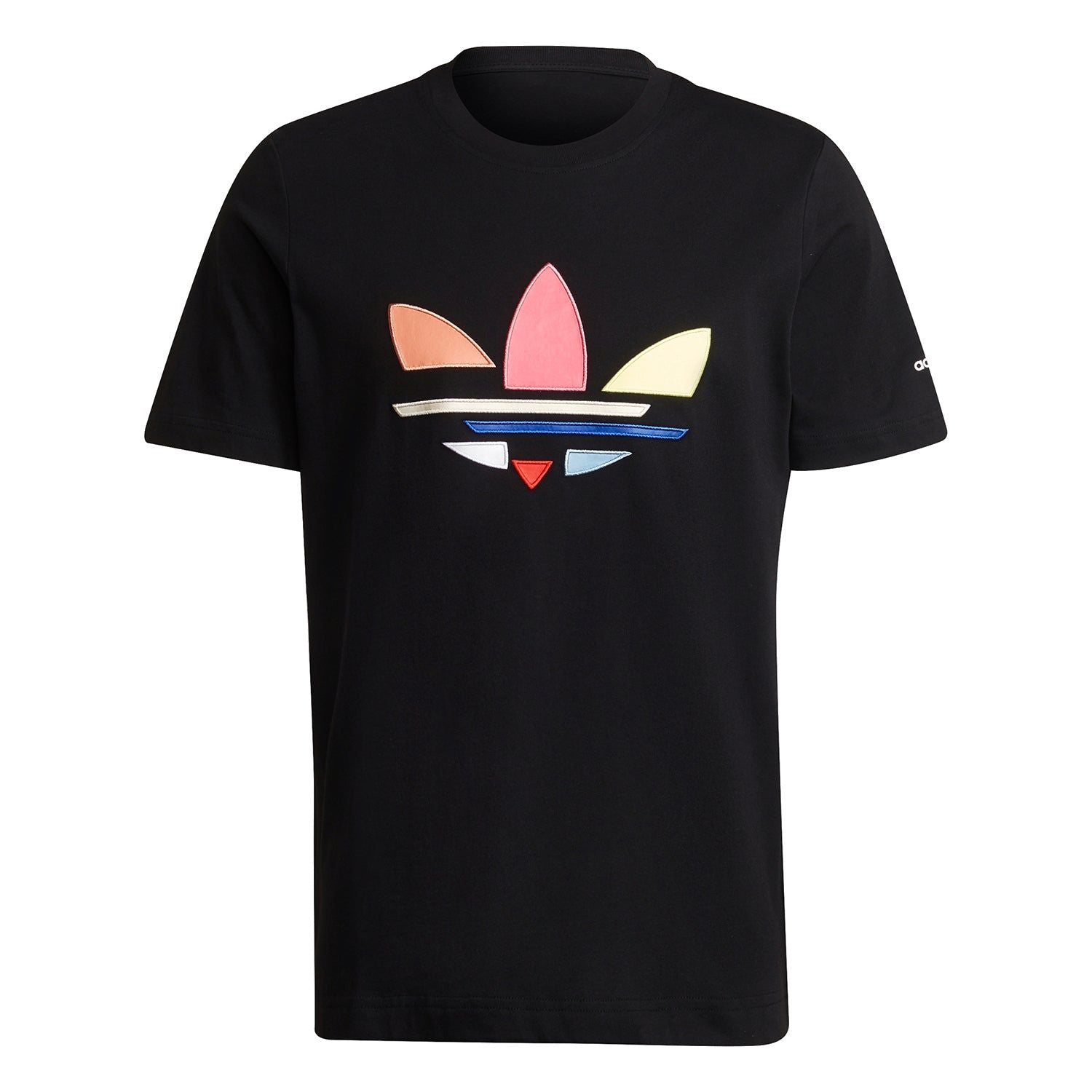 adidas Originals Adicolor Shattered Trefoil Tee - Black - ViaductClothing -  -  