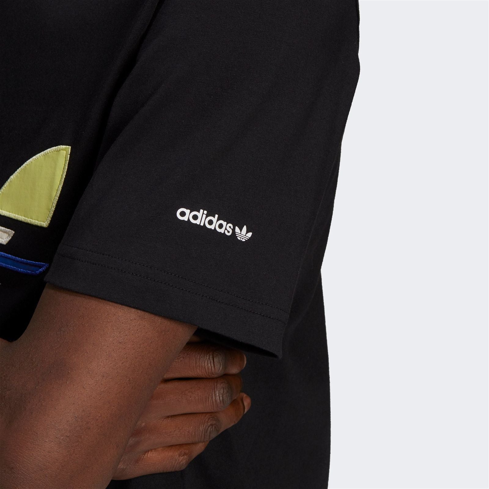 adidas Originals Adicolor Shattered Trefoil Tee - Black - ViaductClothing -  -  