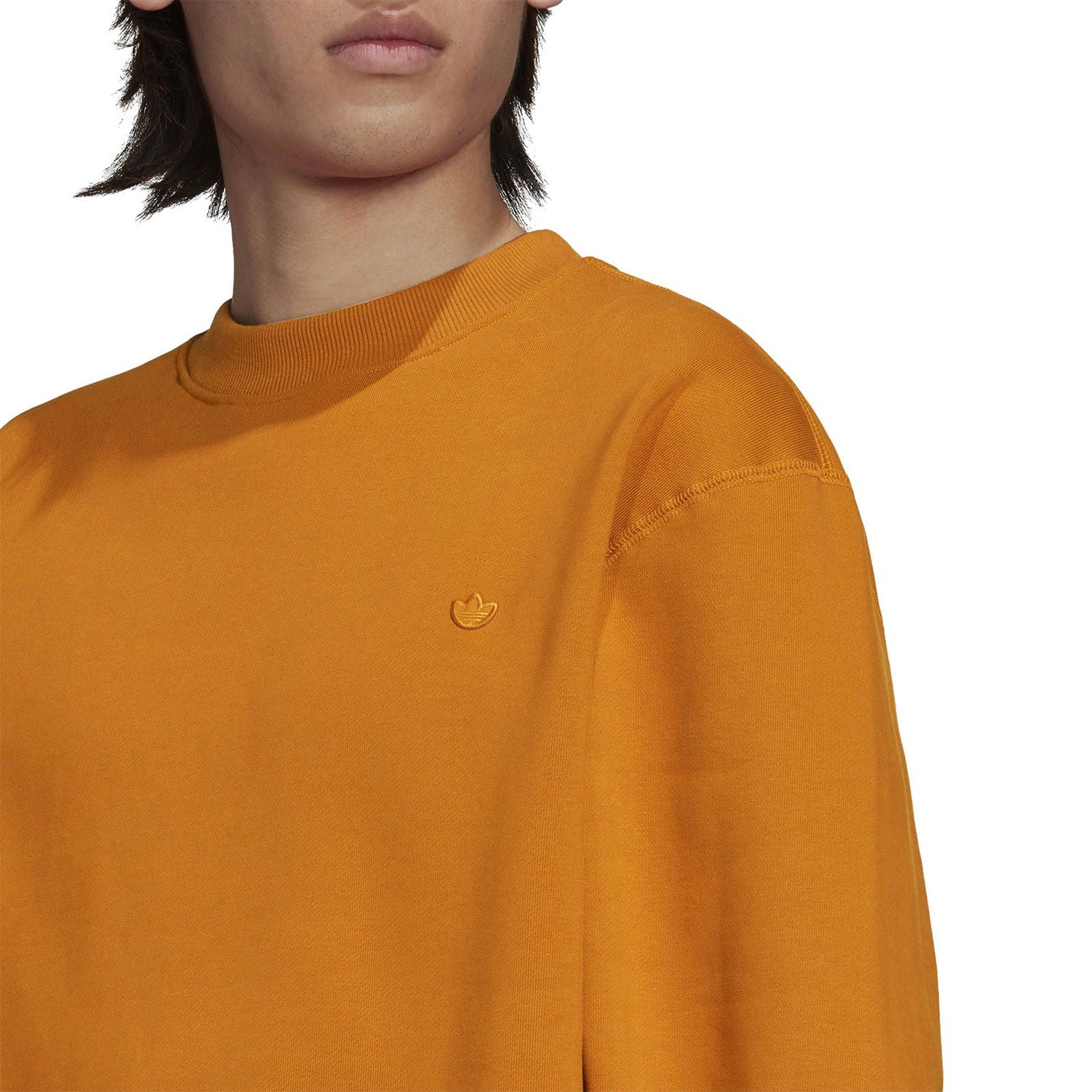 adidas Originals Adicolor Trefoil Crewneck Sweatshirt - Orange - ViaductClothing -  -  