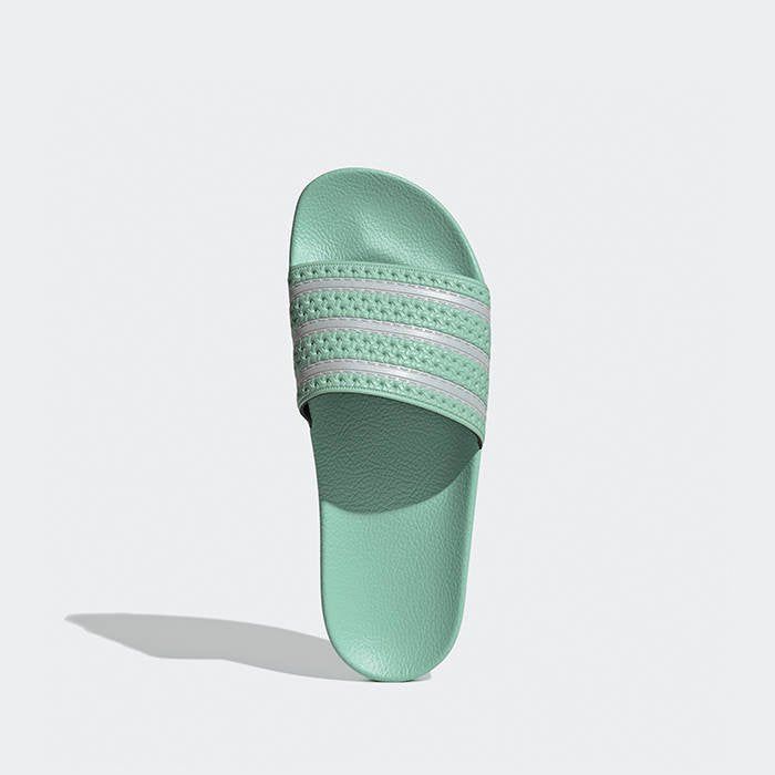 adidas Originals Adilette Slides - Blush Green - ViaductClothing -  -  