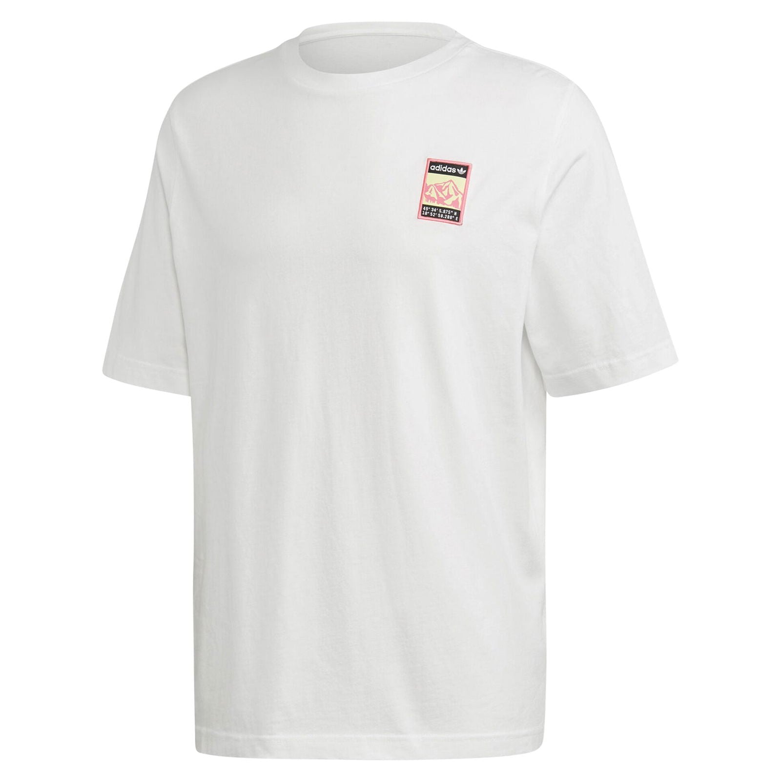 adidas Originals Adiplore Graphic T Shirt - White - ViaductClothing -  -  