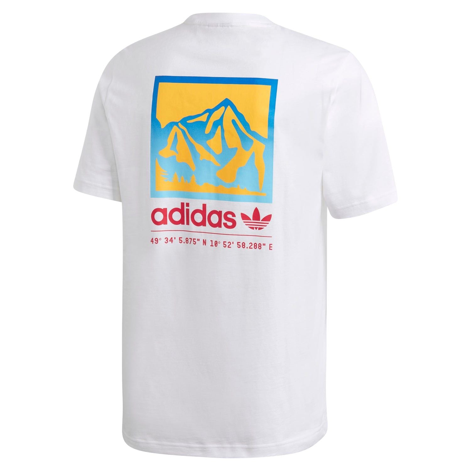 adidas Originals Adiplore Graphic T Shirt - White - ViaductClothing -  -  