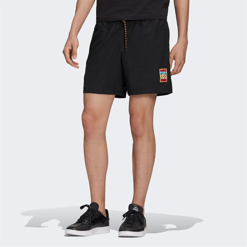 adidas Originals Adiplore Woven Baggies Shorts - Black - ViaductClothing -  -  