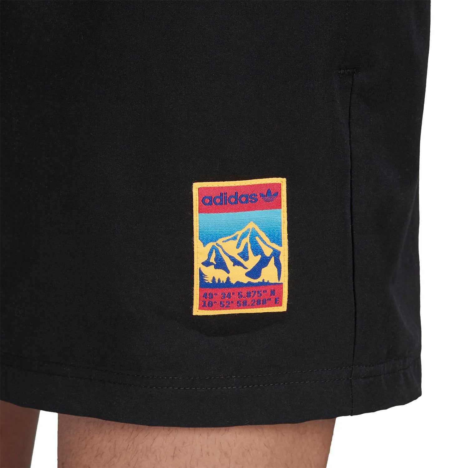 adidas Originals Adiplore Woven Baggies Shorts - Black - ViaductClothing -  -  