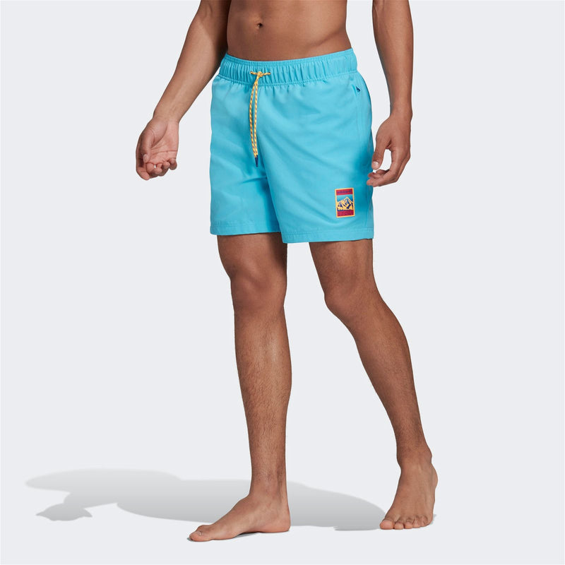 adidas Originals Adiplore Woven Baggies Shorts - Turquoise - ViaductClothing -  -  
