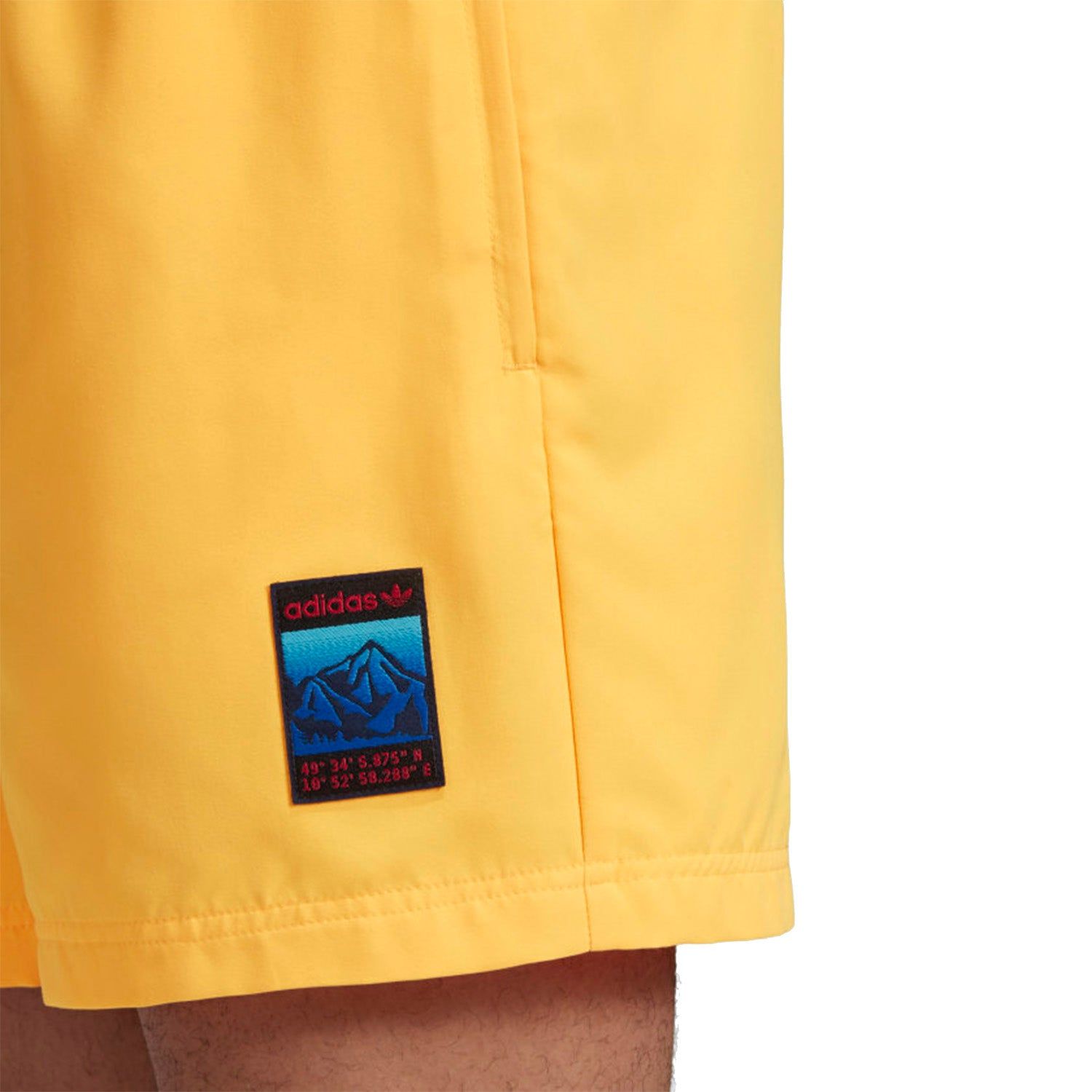 adidas Originals Adiplore Woven Shorts - Gold - ViaductClothing -  -  