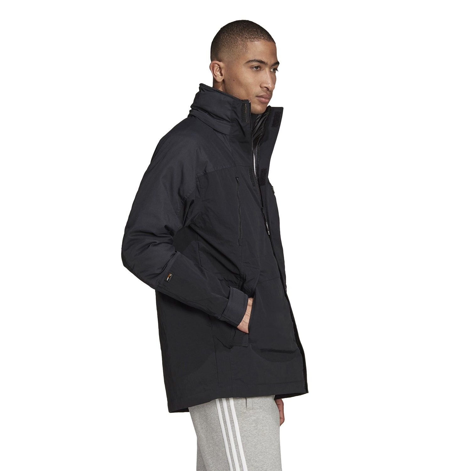adidas Originals Adventure Blocked Outdoor Jacket - Black - ViaductClothing -  -  