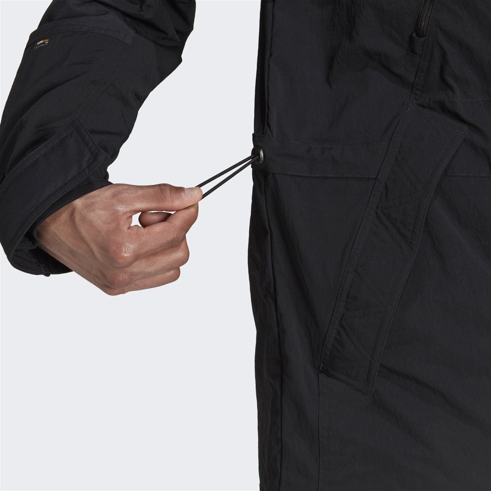 adidas Originals Adventure Blocked Outdoor Jacket - Black - ViaductClothing -  -  
