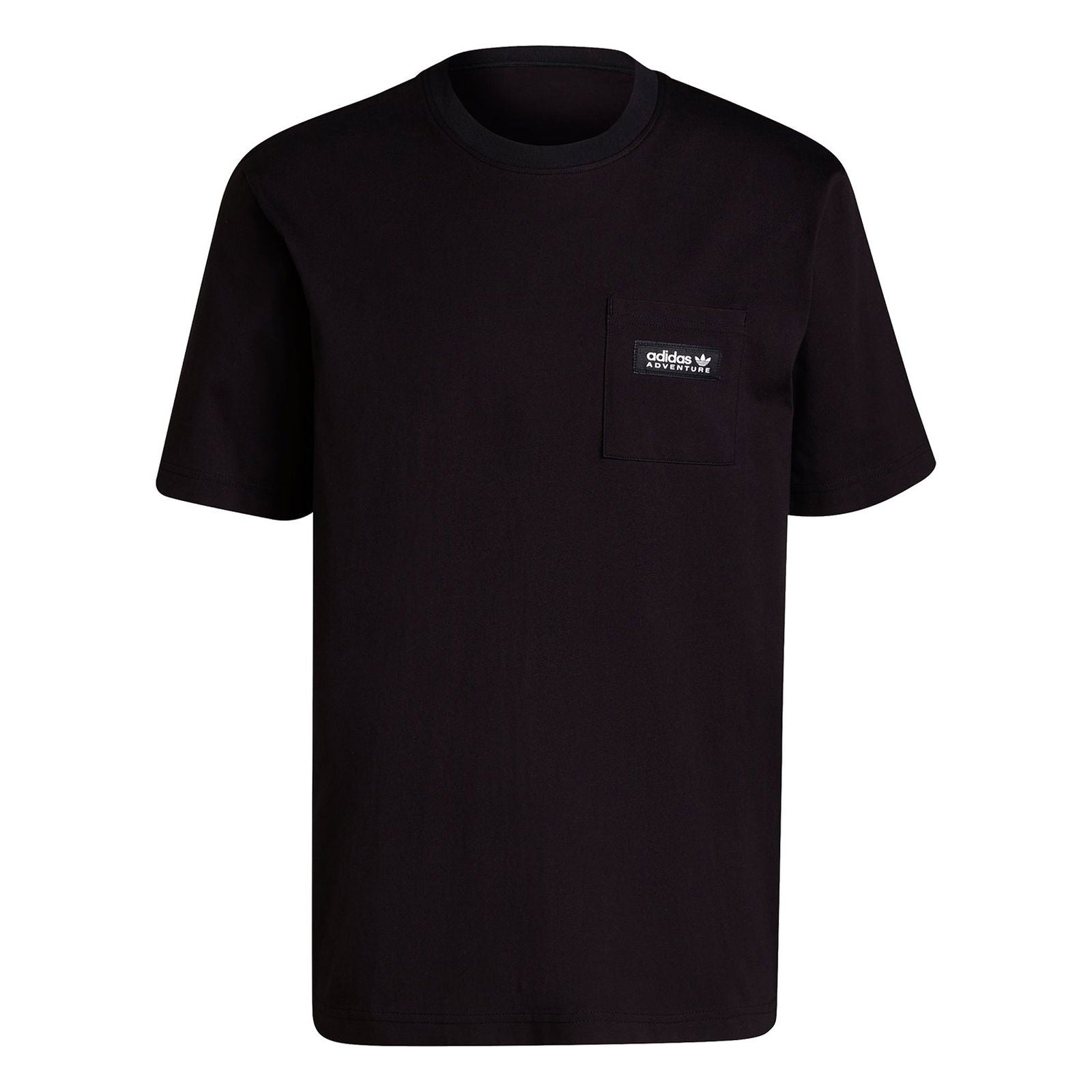 adidas Originals Adventure Futura Pocket T-Shirt - Black - ViaductClothing -  -  