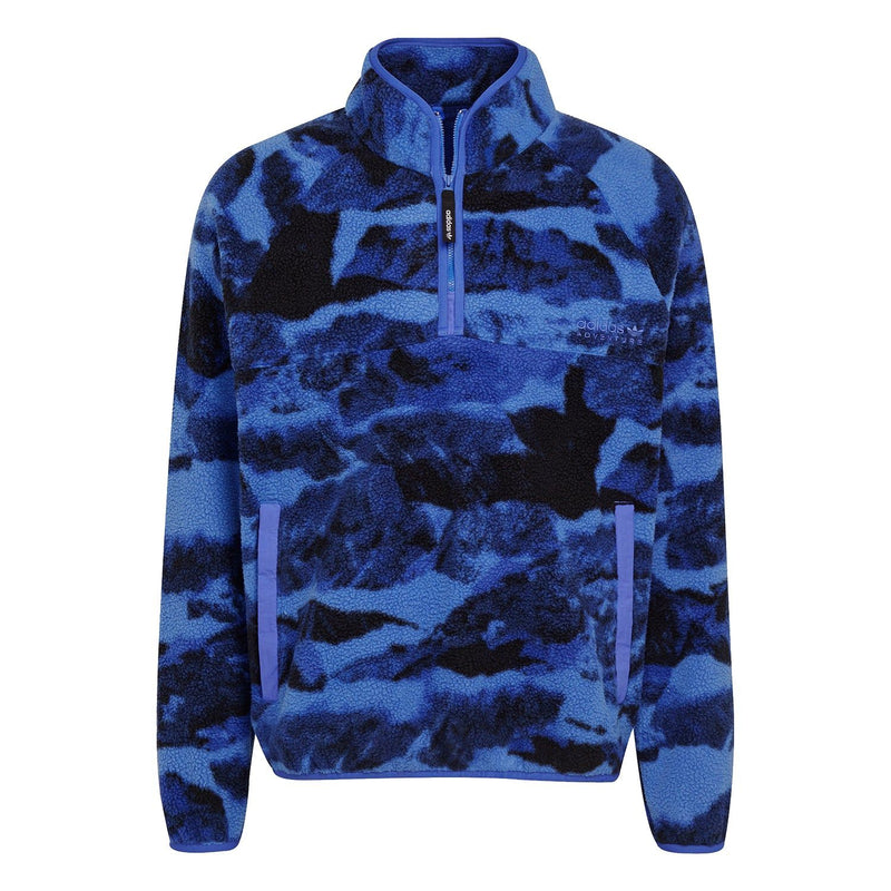 adidas Originals Adventure Half Zip Fleece - Sonic Ink - ViaductClothing -  -  