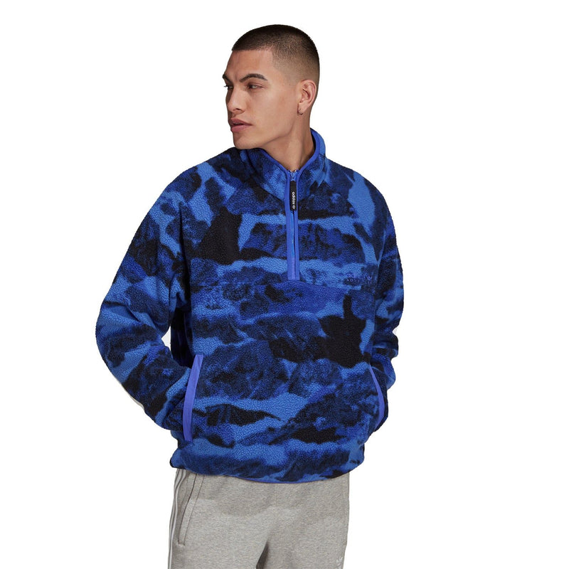 adidas Originals Adventure Half Zip Fleece - Sonic Ink - ViaductClothing -  -  