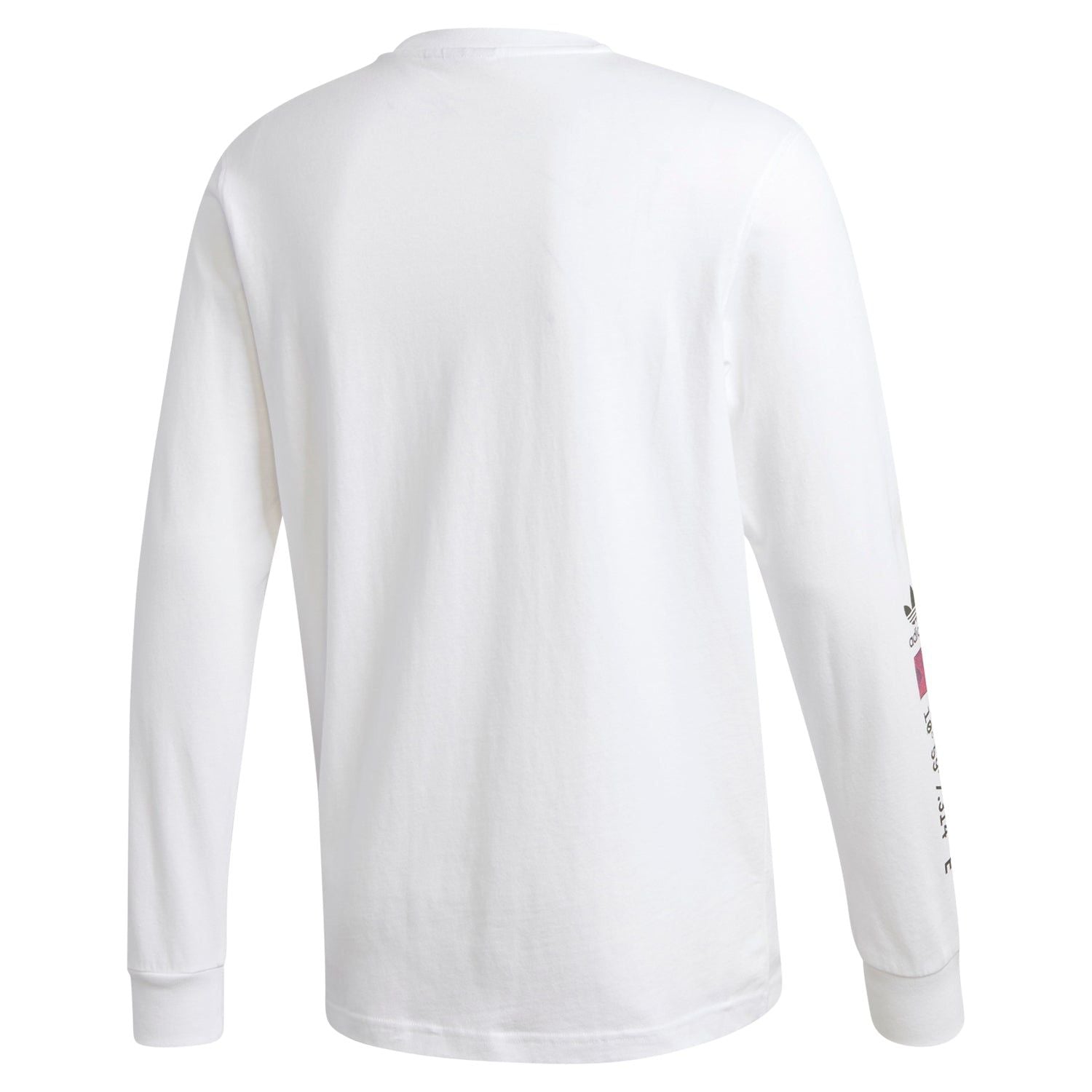 adidas Originals Adventure Long Sleeve T Shirt - White - ViaductClothing -  -  