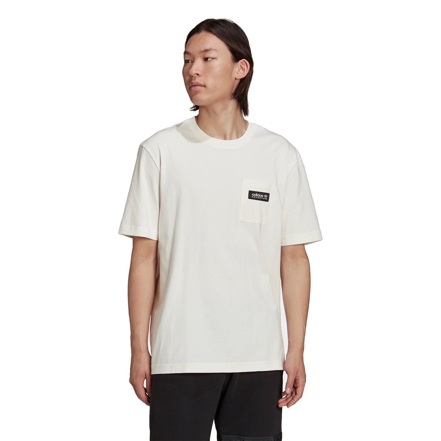 adidas Originals Adventure Pocket Tee - Cloud White - ViaductClothing -  -  