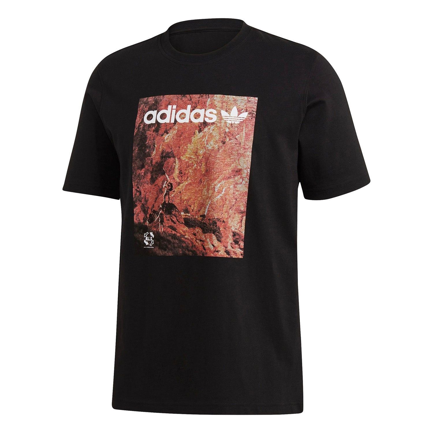 adidas Originals Adventure Tee - Black - ViaductClothing -  -  