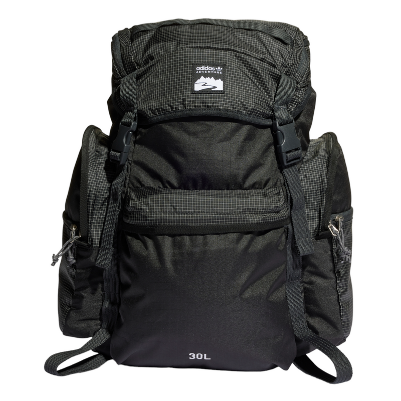 adidas Originals Adventure Toploader Backpack Bag Black ViaductClothing