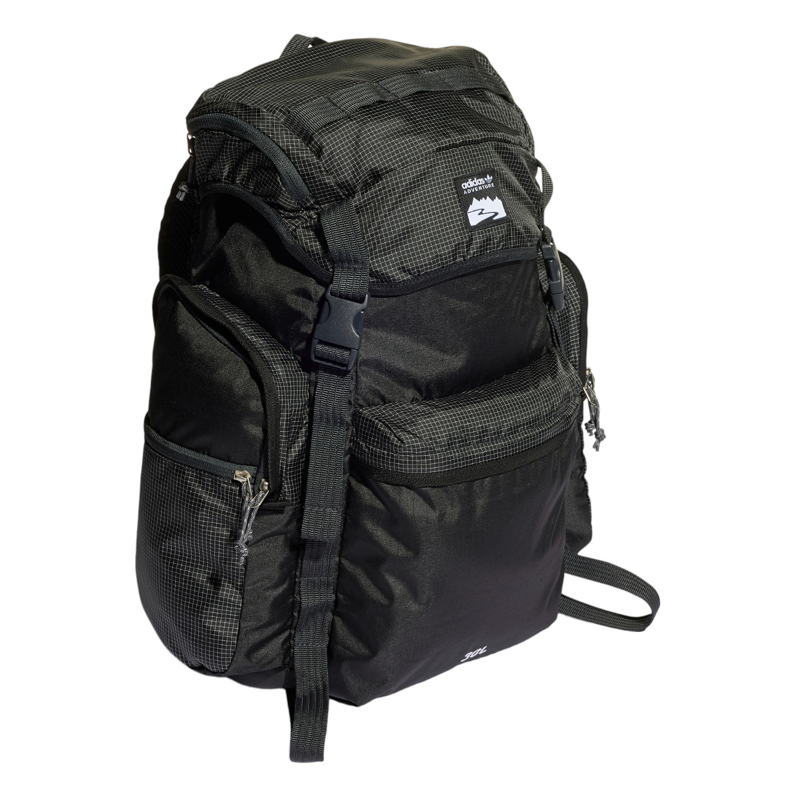 adidas Originals Adventure Toploader Backpack Bag - Black - ViaductClothing -  -  