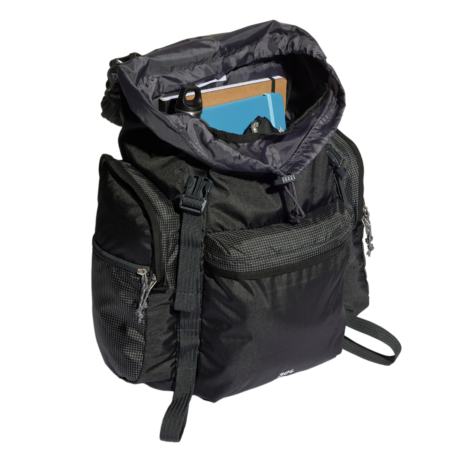 adidas Originals Adventure Toploader Backpack Bag - Black - ViaductClothing -  -  