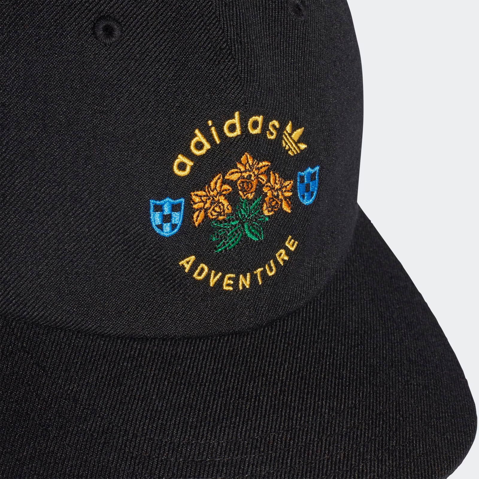 adidas Originals Adventure Vintage Cap - Black - ViaductClothing -  -  