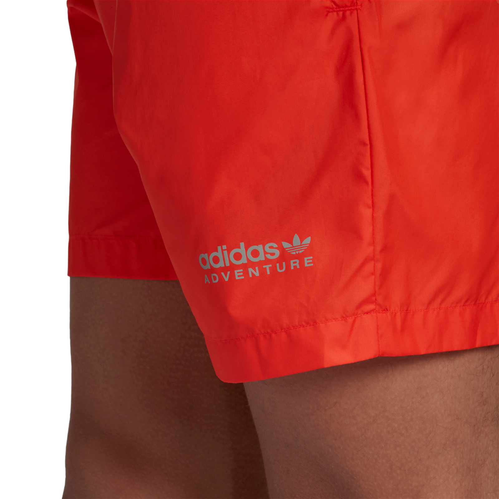 adidas Originals Adventure Wood Wave Swim Shorts - Semi Solar Red - ViaductClothing -  -  