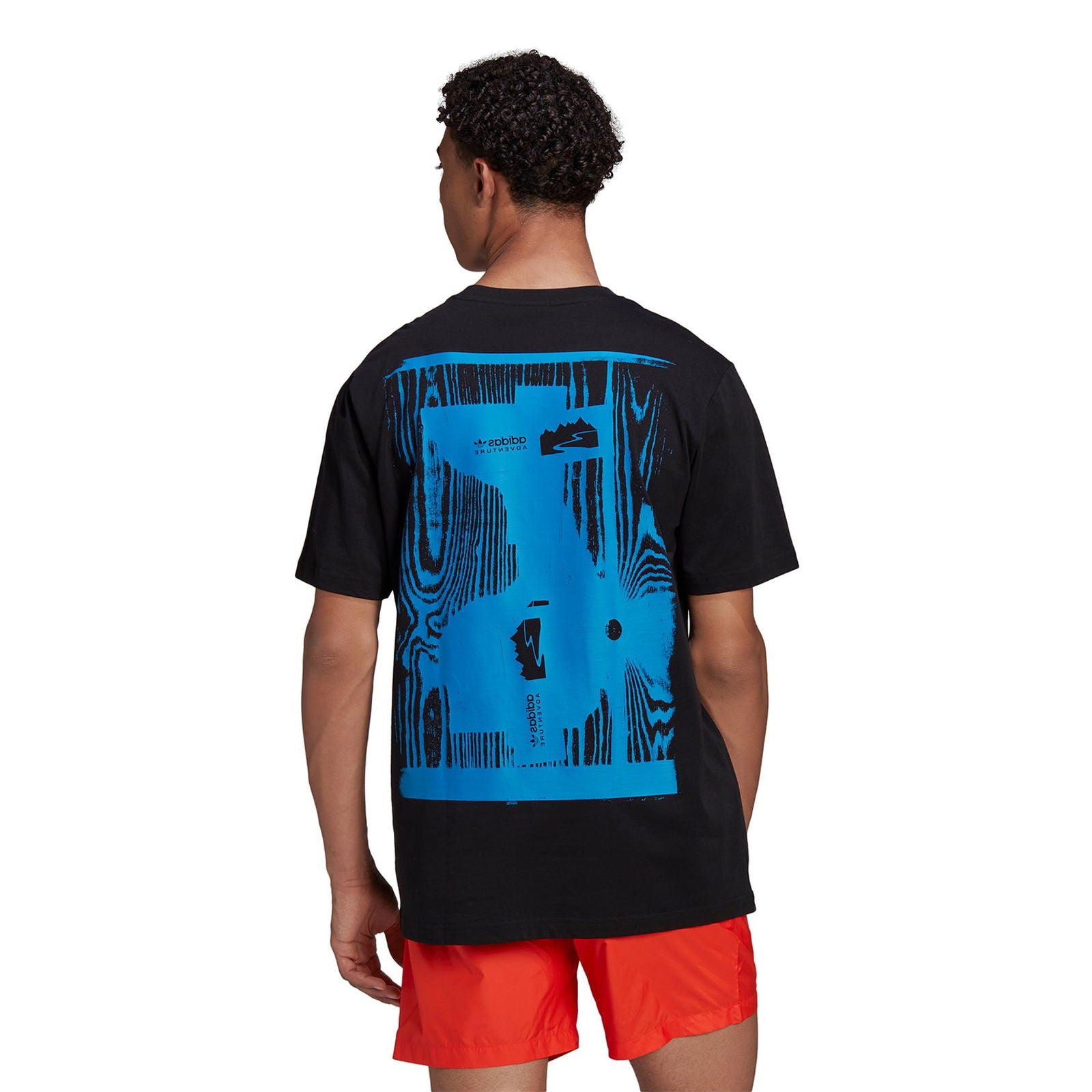 adidas Originals Adventure Woodwave Tee - Black - ViaductClothing -  -  