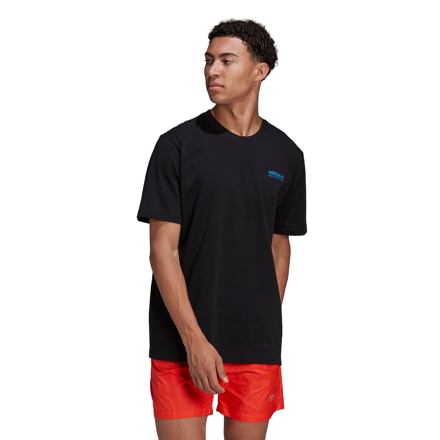 adidas Originals Adventure Woodwave Tee - Black - ViaductClothing -  -  