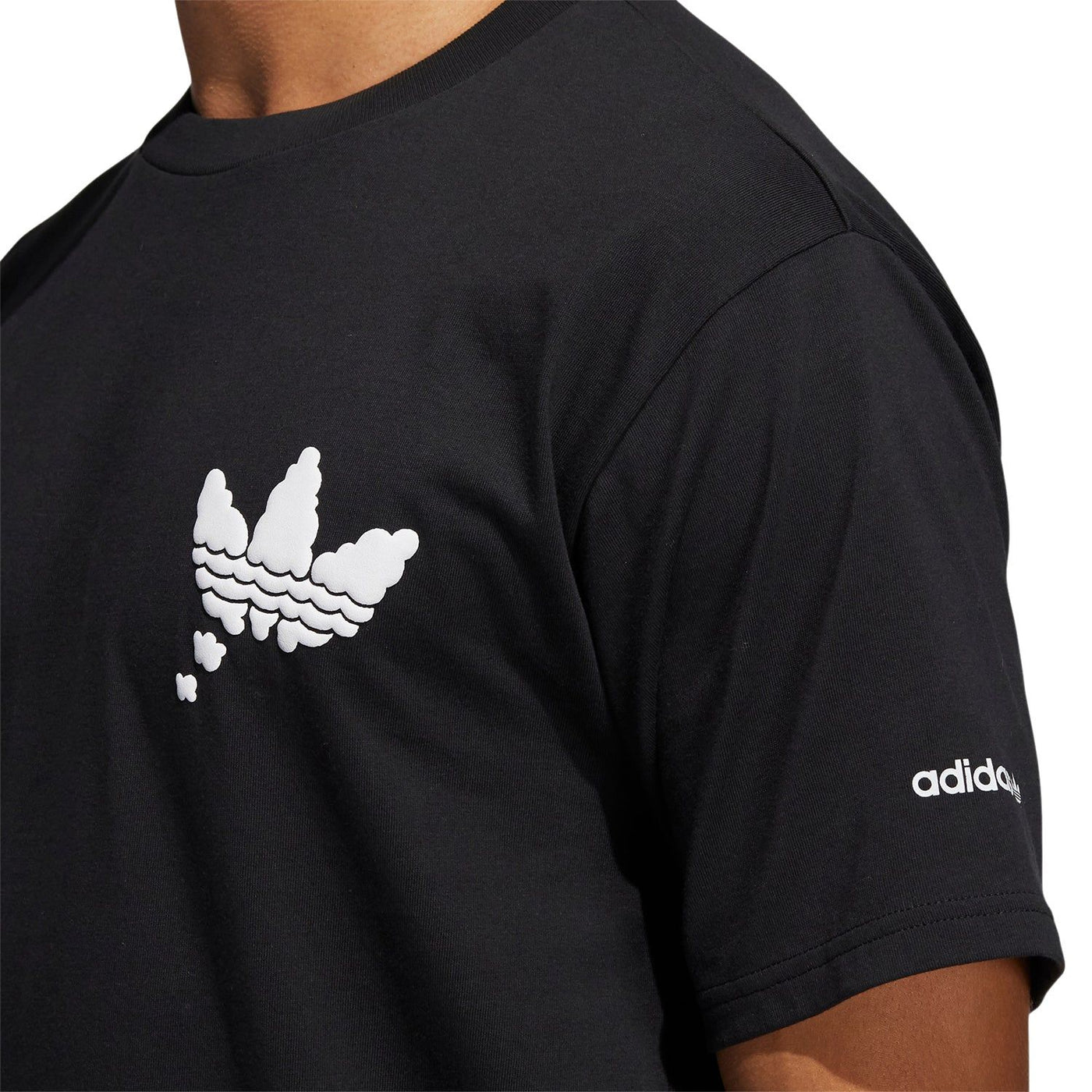 adidas Originals All Day I Dream About adidas T Shirt Black ViaductClothing