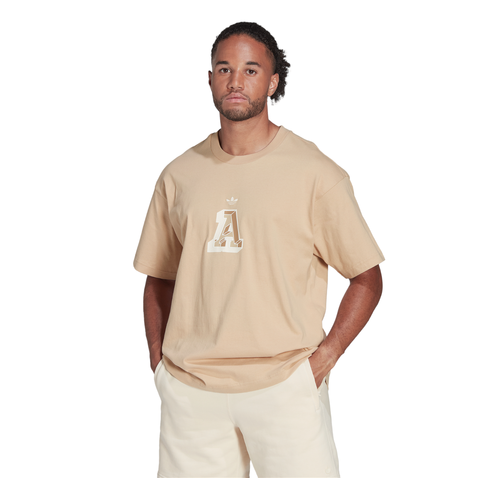 adidas Originals Anniversary T Shirt - Magic Beige - ViaductClothing -  -  