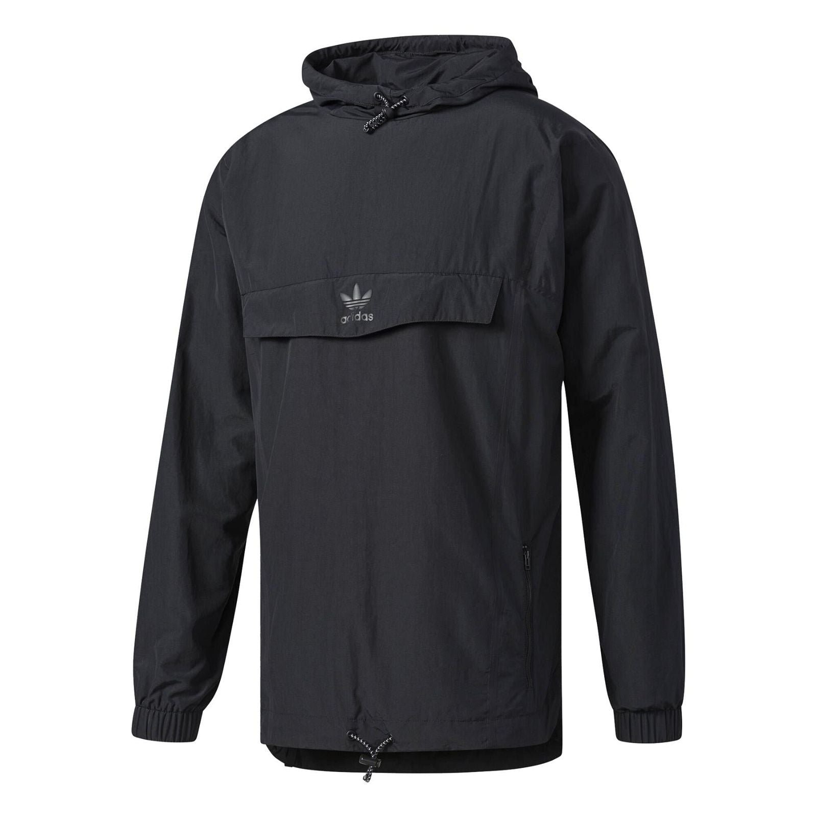 adidas Originals Anorak Windbreaker - Black - ViaductClothing -  -  