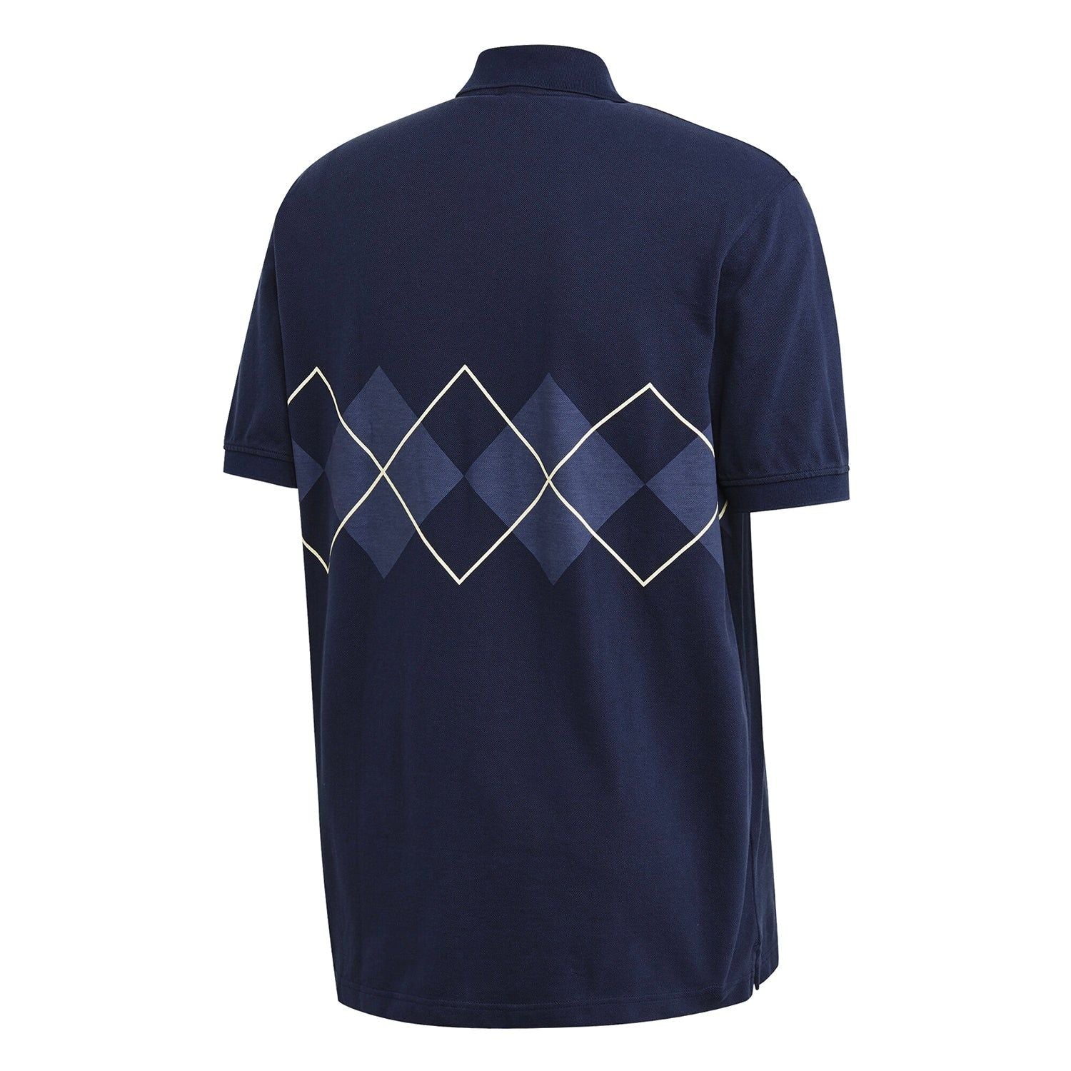 adidas Originals Argyle Tennis Tee - Night Indigo - ViaductClothing -  -  
