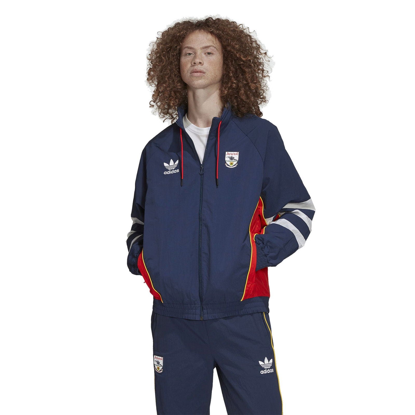 adidas Originals Arsenal Trefoil Track Jacket - Blue - ViaductClothing -  -  