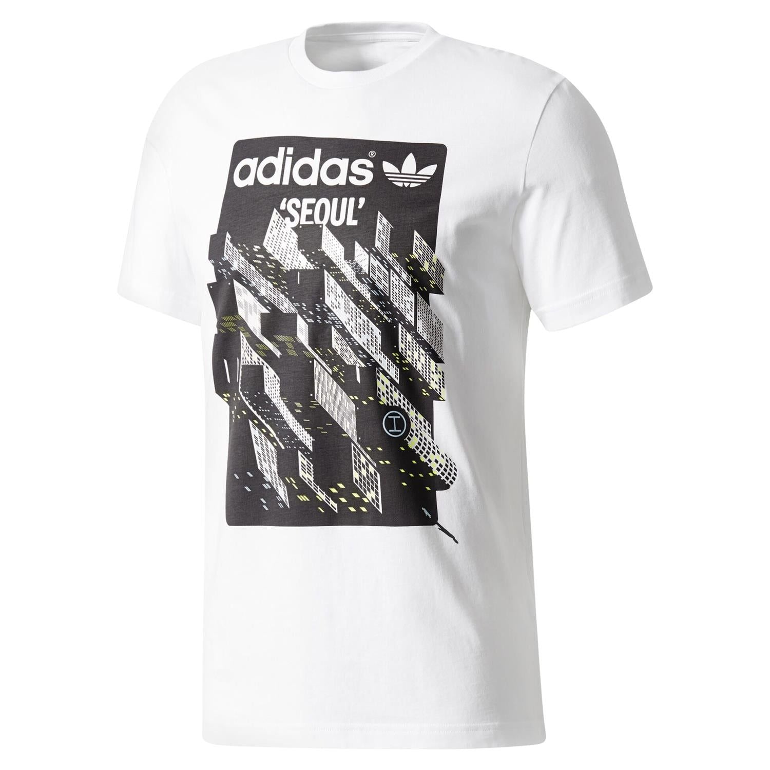 adidas Originals Artist City T Shirt Seoul - White - ViaductClothing -  -  