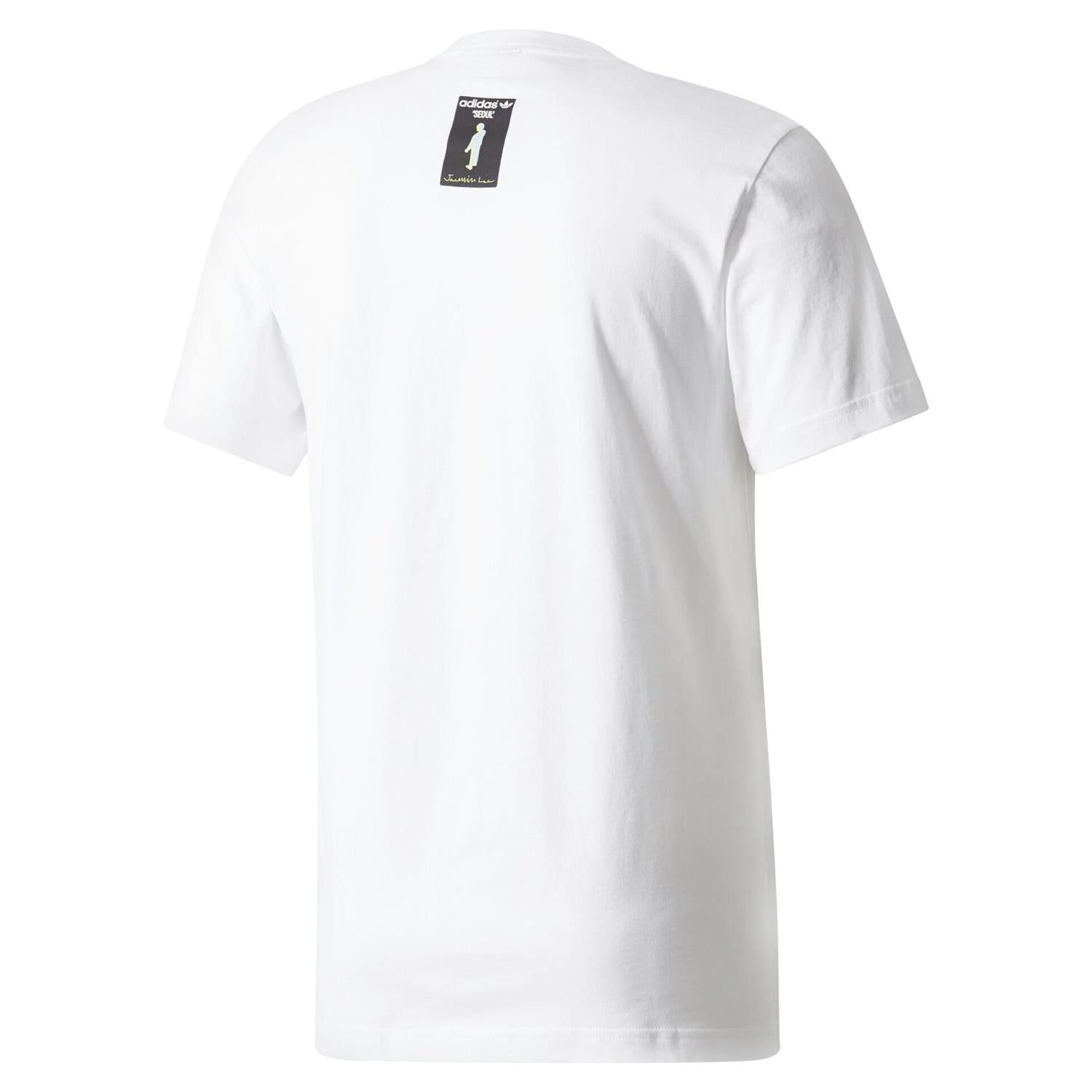 adidas Originals Artist City T Shirt Seoul - White - ViaductClothing -  -  