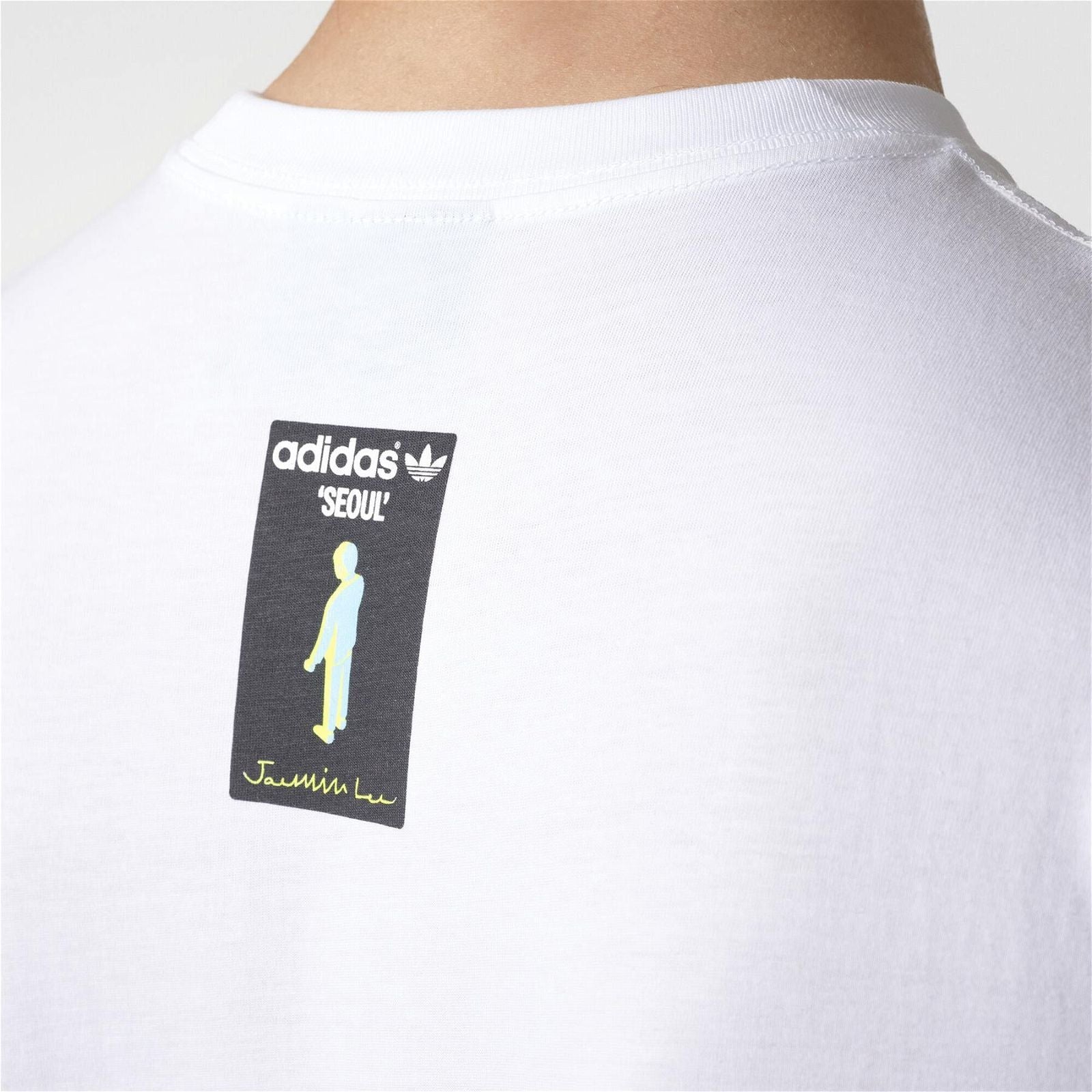 adidas Originals Artist City T Shirt Seoul - White - ViaductClothing -  -  