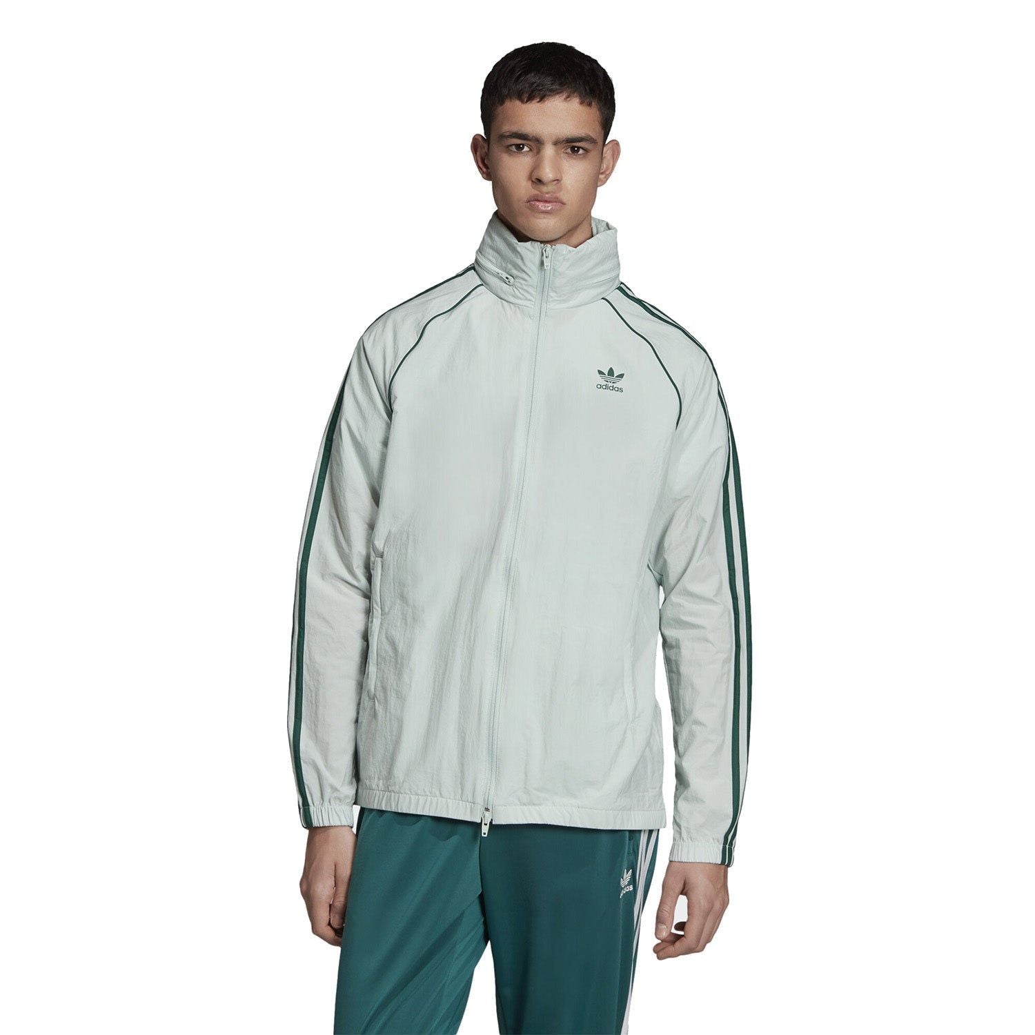 adidas Originals BLC Superstar Windbreaker - Vapour Green - ViaductClothing -  -  