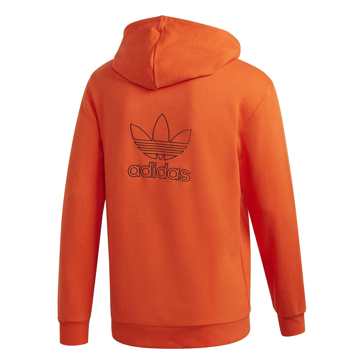 Orange trefoil hoodie hot sale