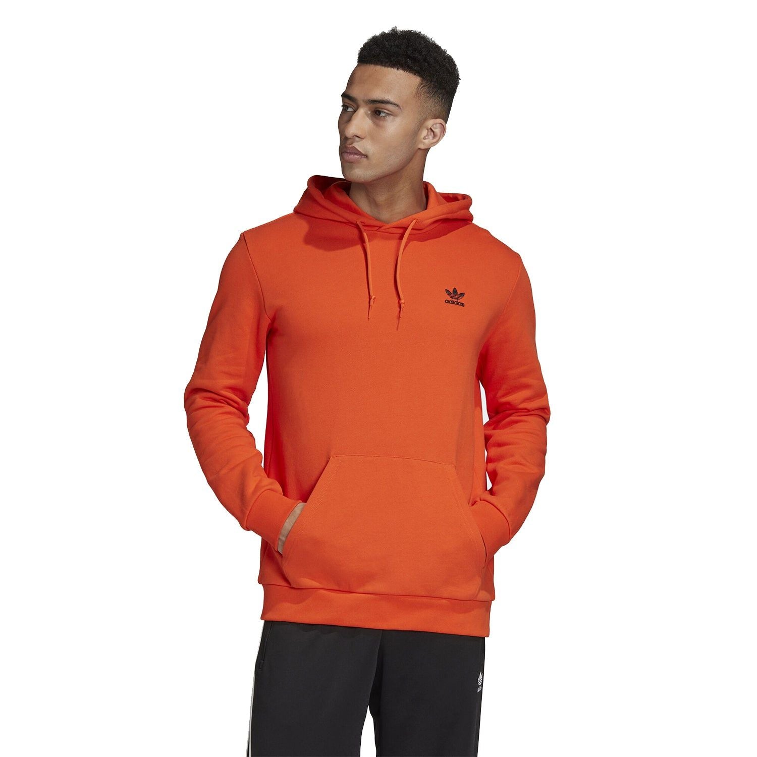 adidas Originals Back & Front Print Trefoil Hoodie - Orange - ViaductClothing -  -  