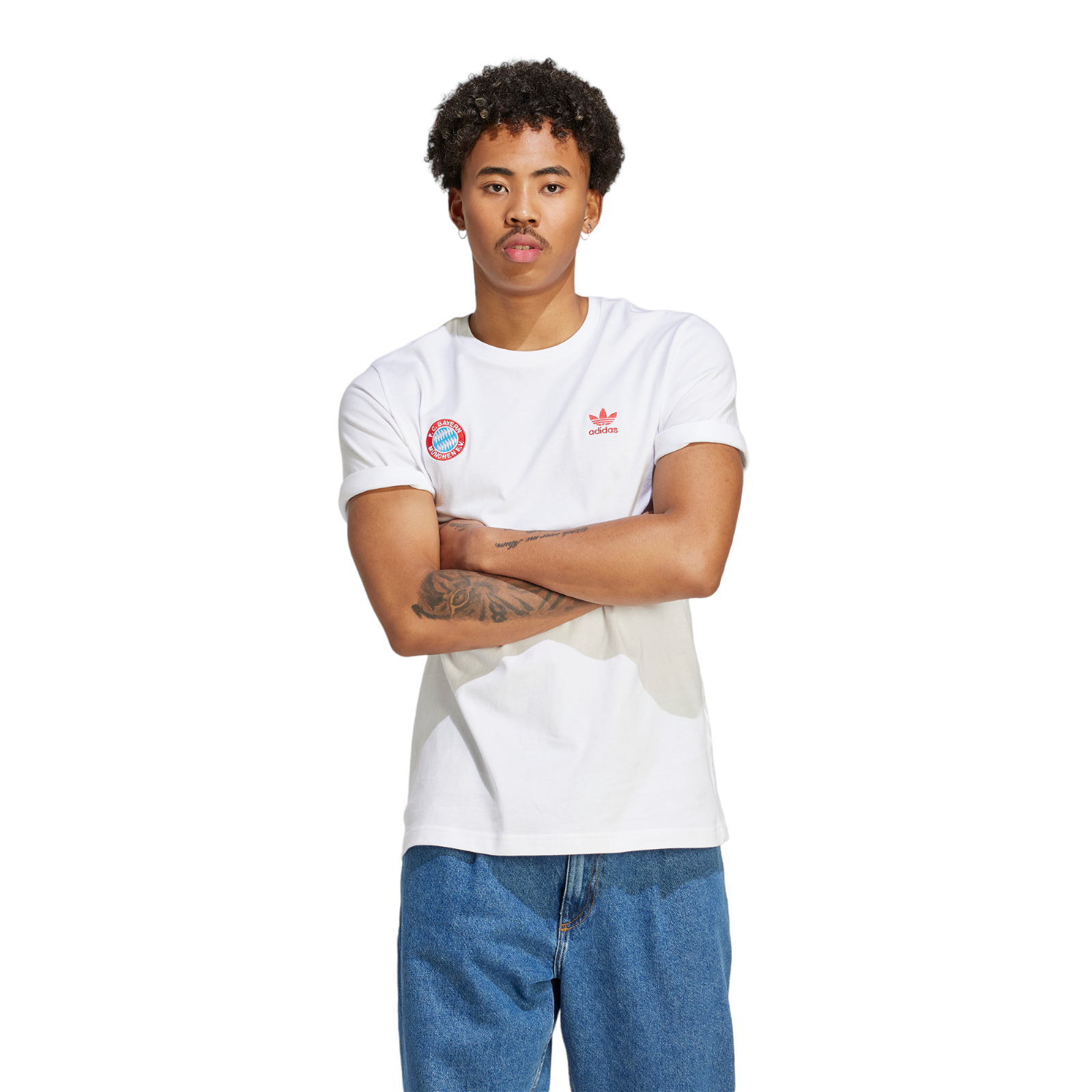 adidas Originals Bayern Munich Celebration T-Shirt - White - ViaductClothing -  -  