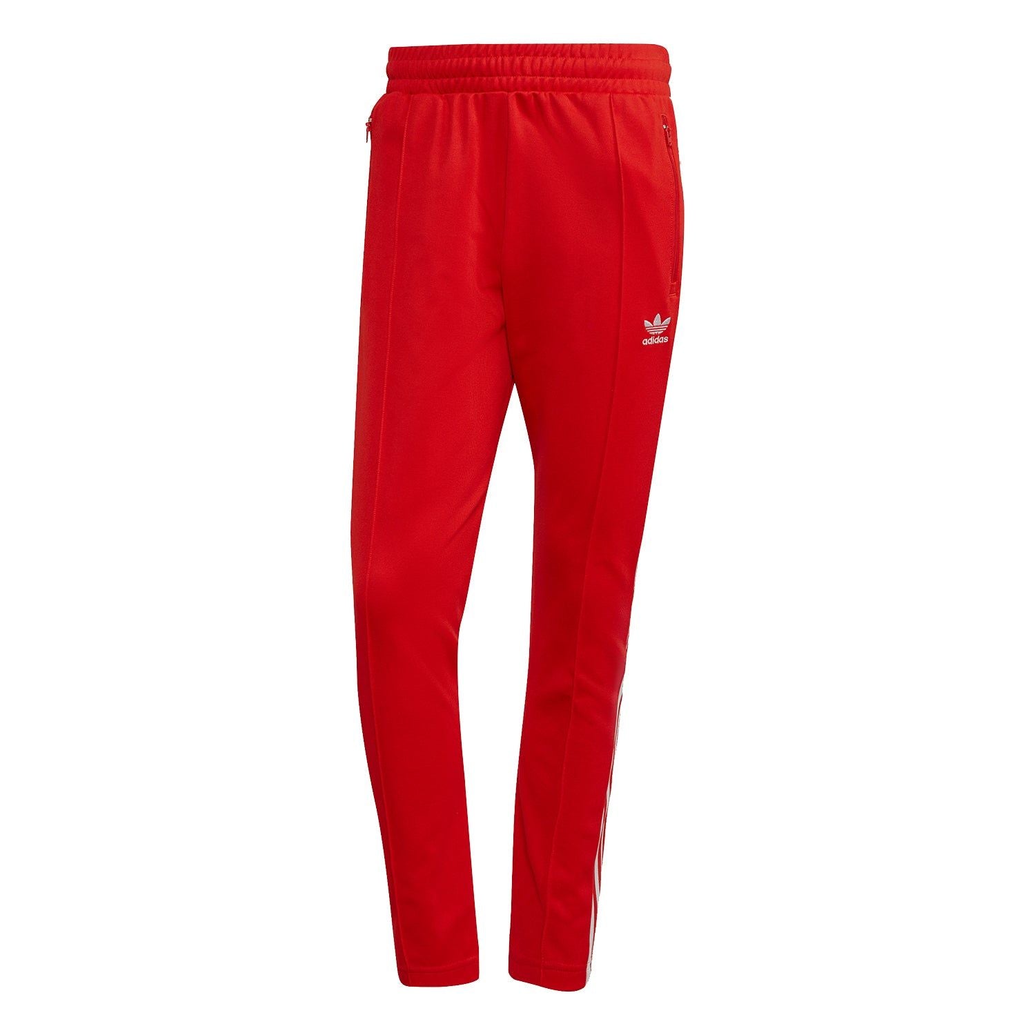 adidas Originals Beckenbauer Track Pants - Red - ViaductClothing -  -  