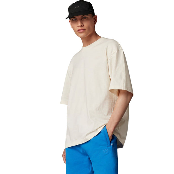 adidas Originals Blue Version Essentials T-Shirt - Chalk White - ViaductClothing -  -  