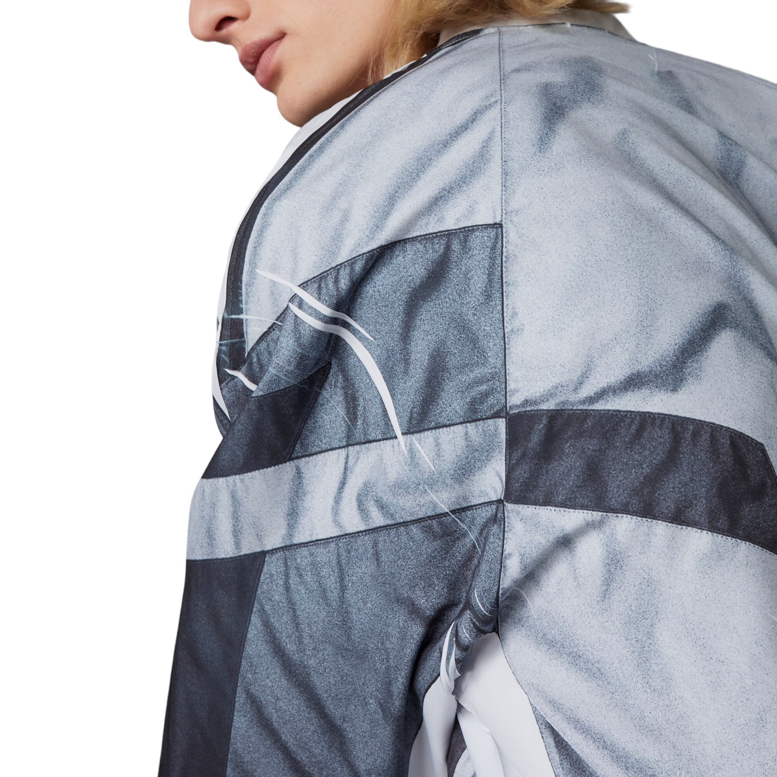 adidas Originals Blue Version Half-Zip Soccer Track Top - Grey - ViaductClothing -  -  