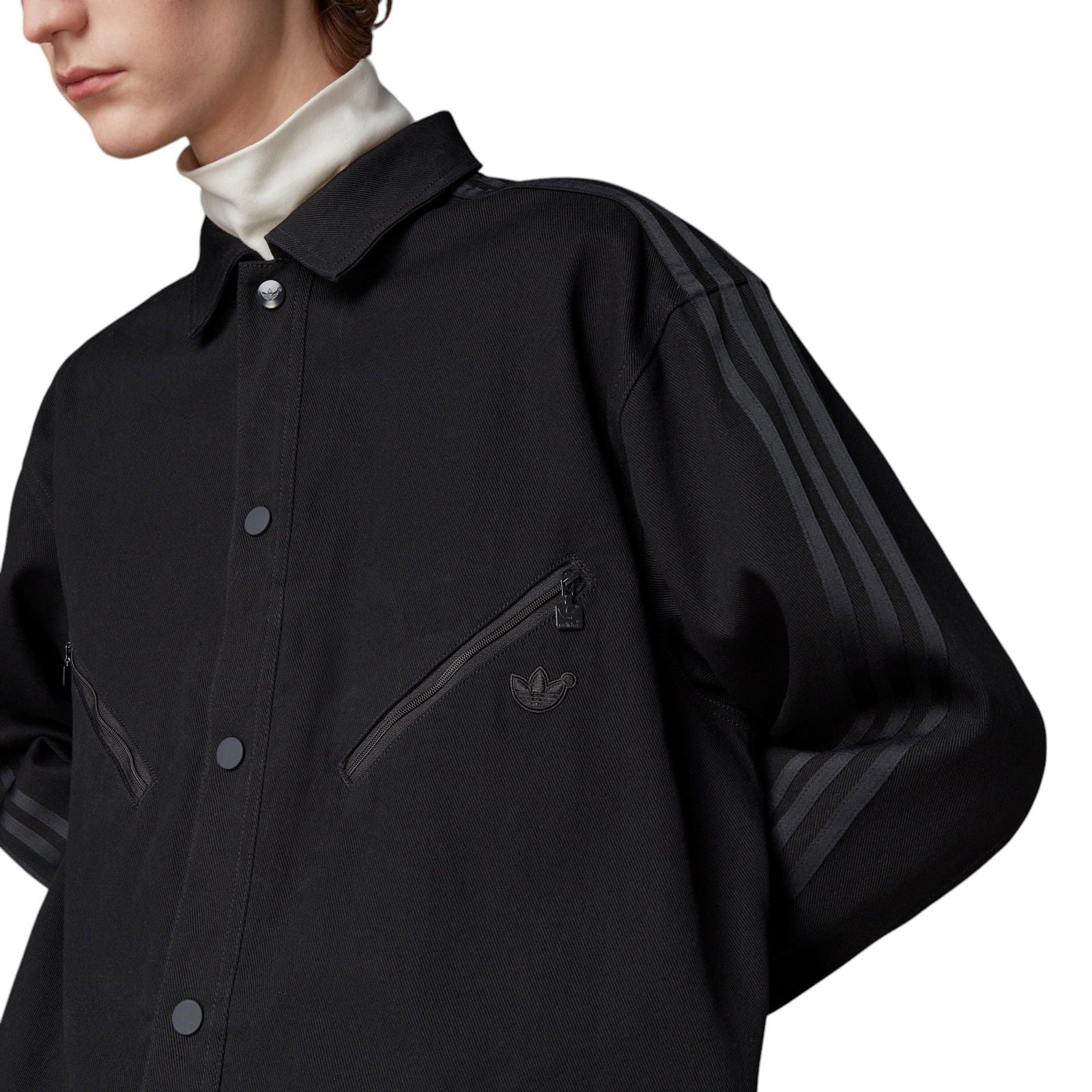 adidas Originals Blue Version Montreal Track Jacket - Black - ViaductClothing -  -  