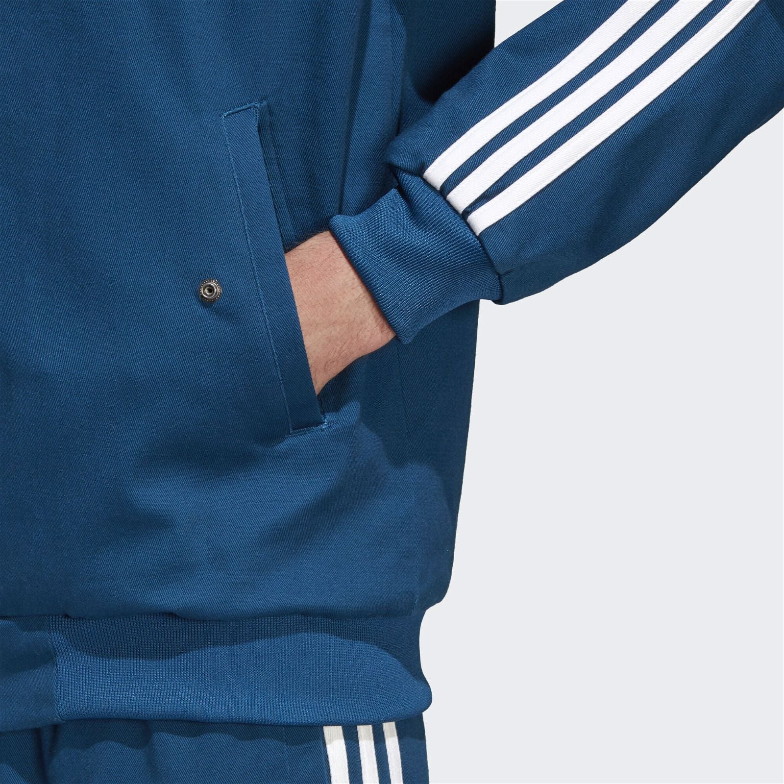 adidas Originals CW Herrington Jacket - Blue - ViaductClothing -  -  