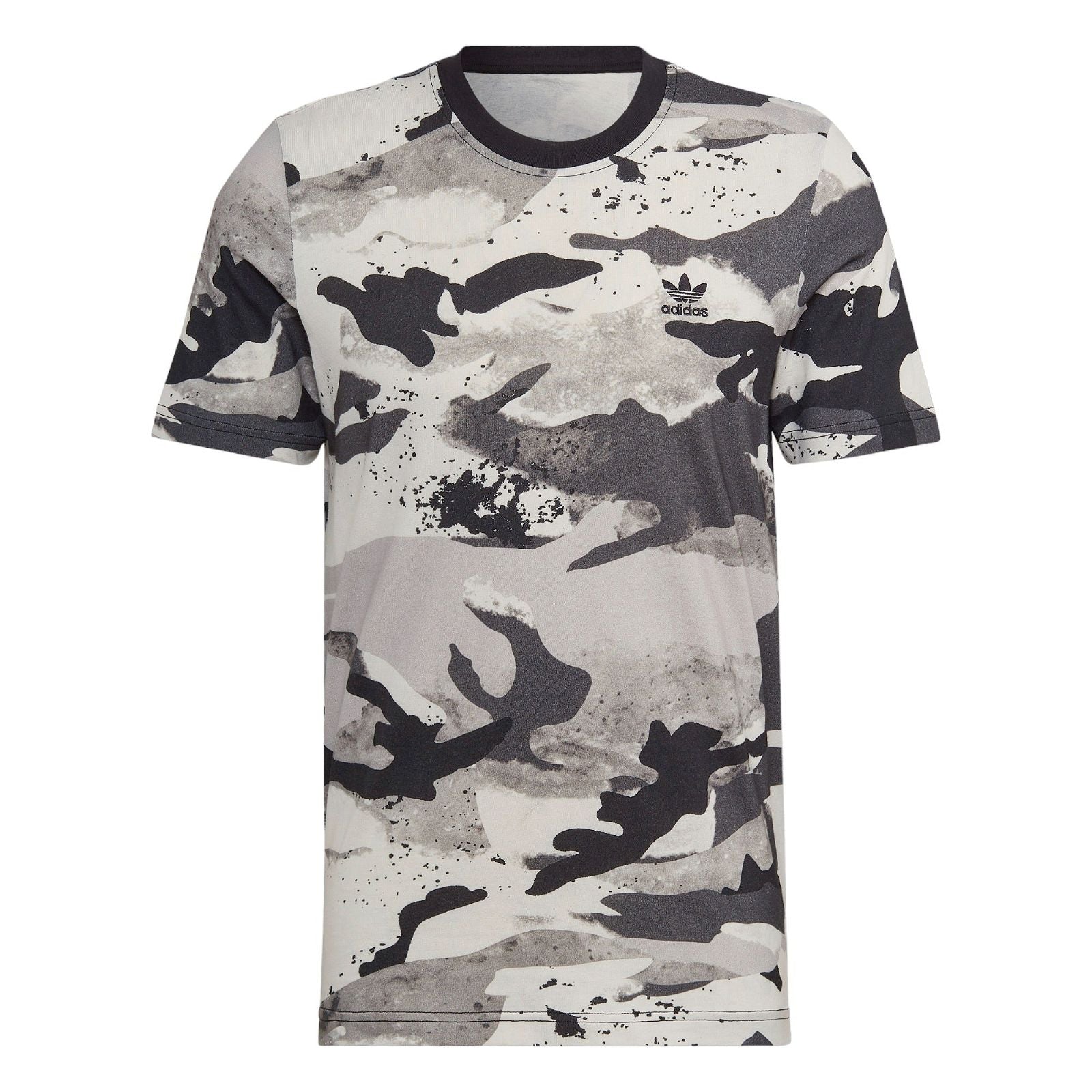 adidas Originals Camo Series Allover Print Tee - Grey - ViaductClothing -  -  