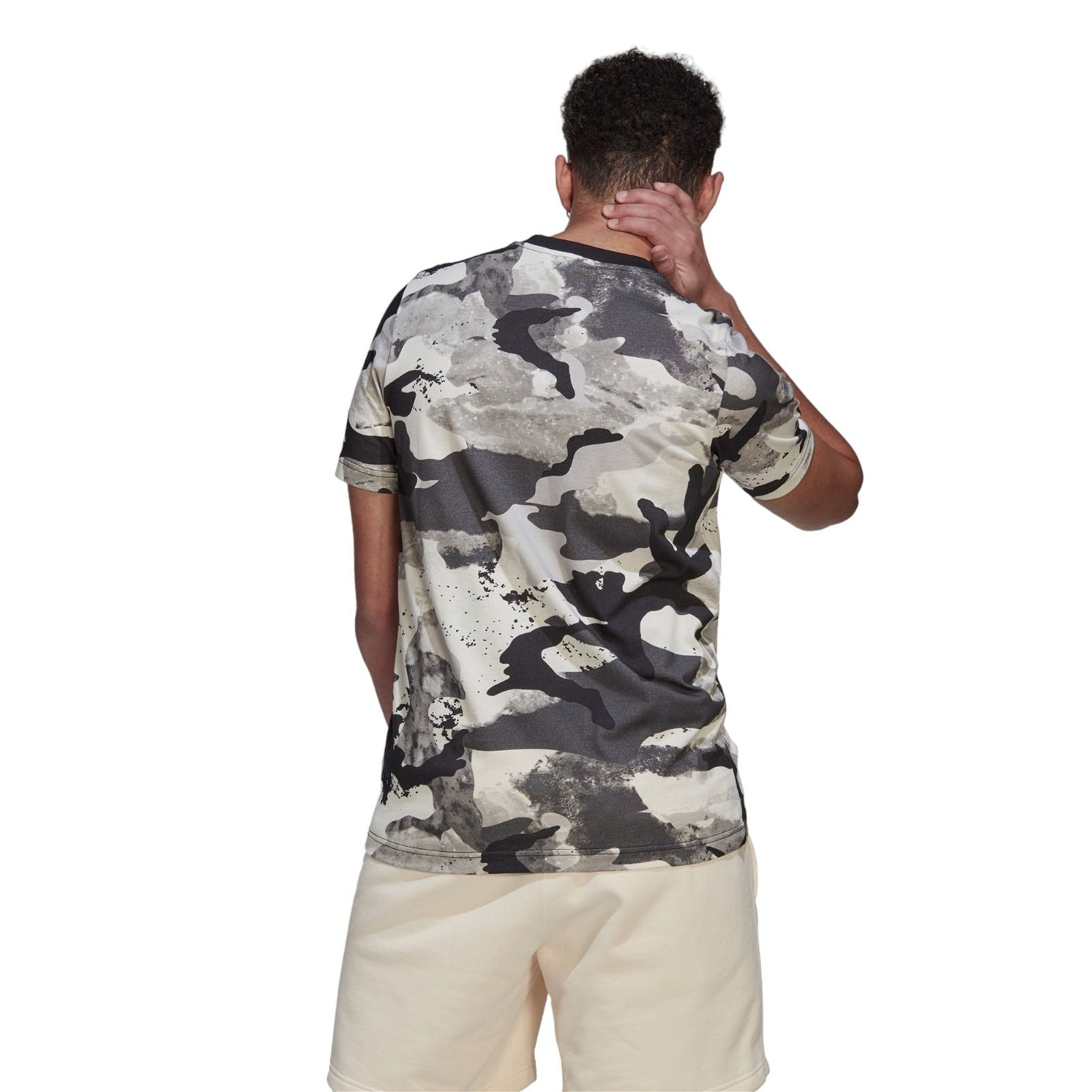 adidas Originals Camo Series Allover Print Tee - Grey - ViaductClothing -  -  