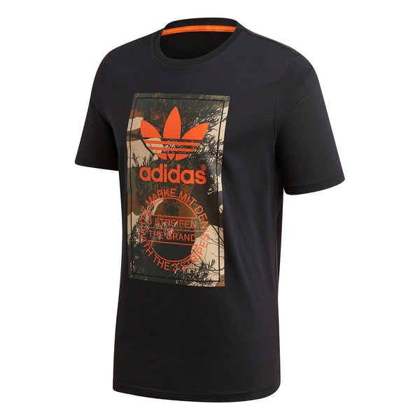 adidas Originals Camo Tongue T-Shirt - Black - ViaductClothing -  -  