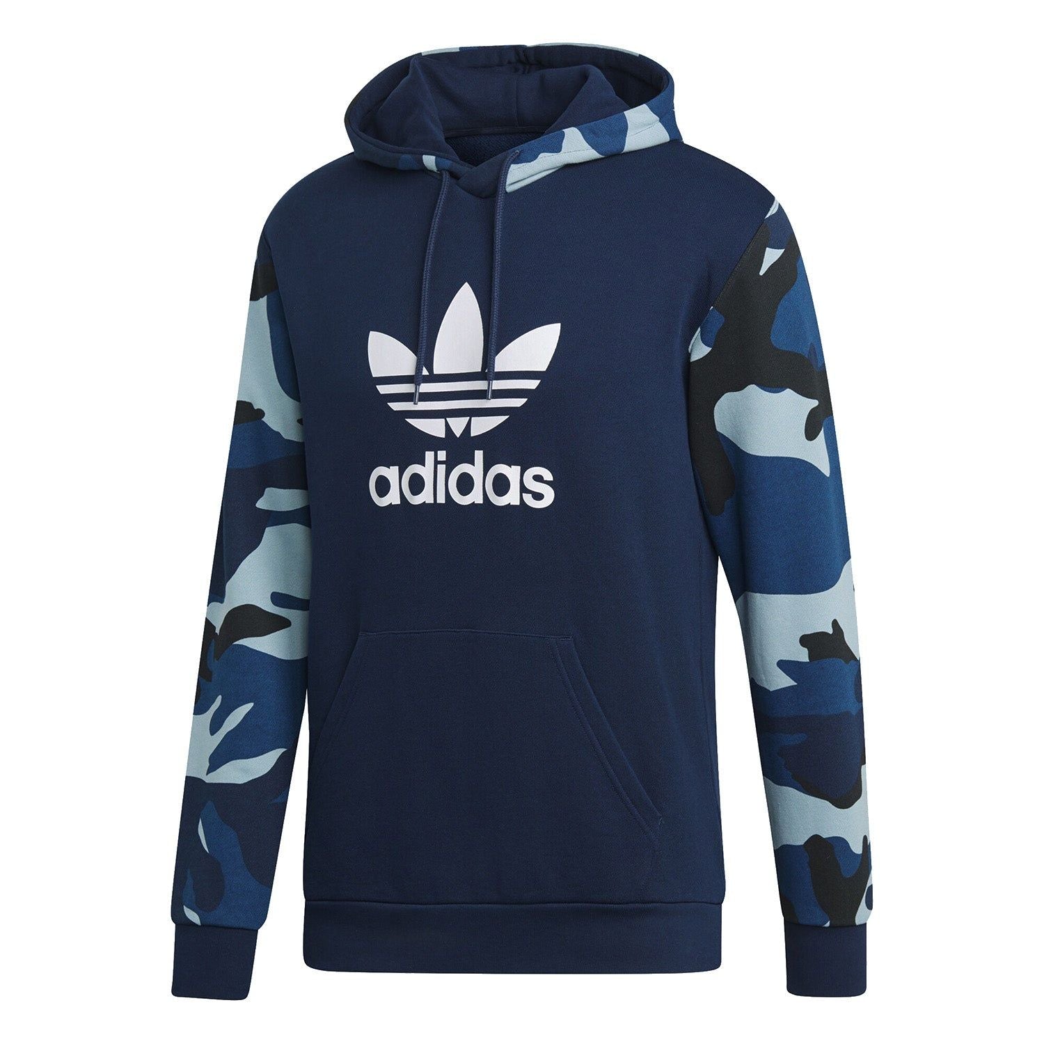 adidas Originals Camouflage Hoodie - Navy - ViaductClothing -  -  