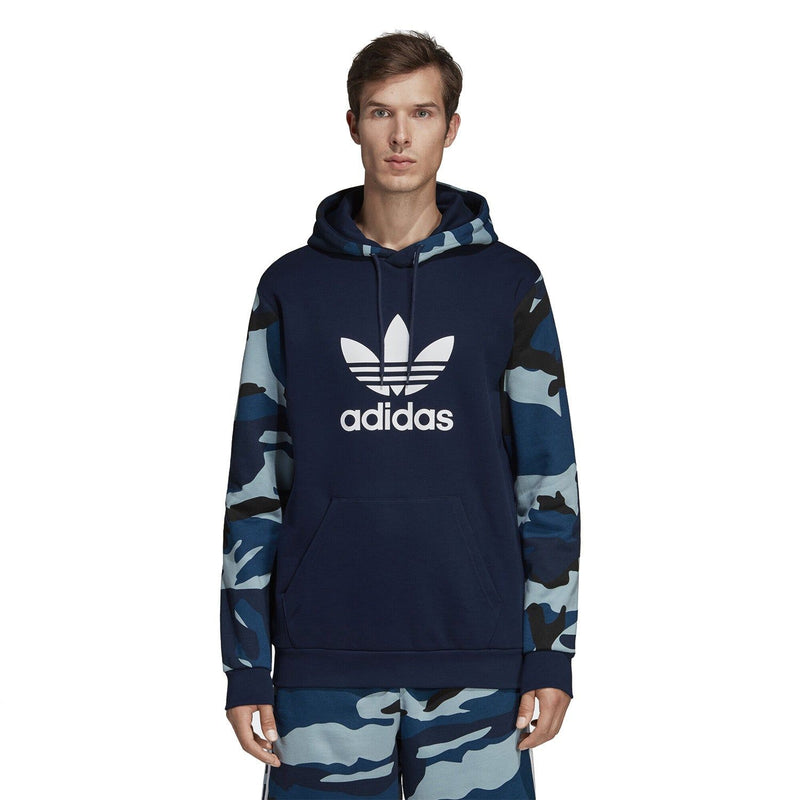 adidas Originals Camouflage Hoodie - Navy - ViaductClothing -  -  