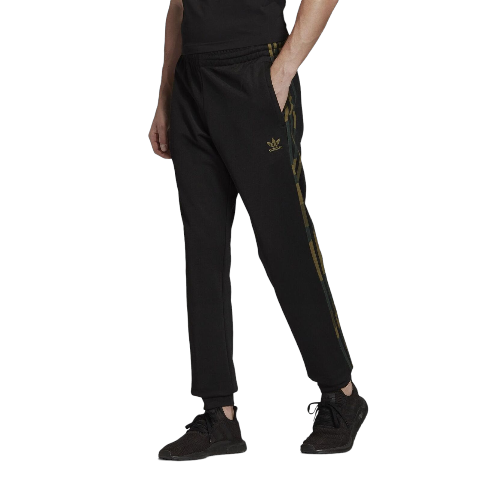 adidas Originals Camouflage Joggers - Black - ViaductClothing -  -  